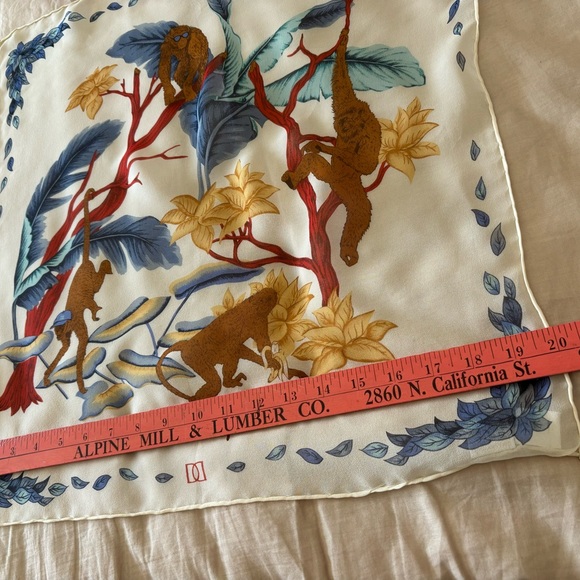 Arrow, 100% silk scarf. - Picture 3 of 6